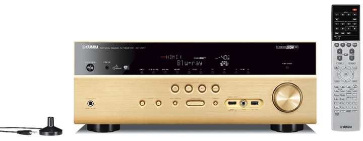 新款上市：RX-V677，富联娱乐7.2声道数码家庭影院收音扩音机 